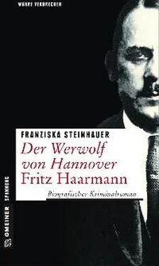 Franziska Steinhauer Der Werwolf von Hannover - Fritz Haarmann обложка книги