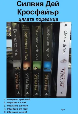 Силвия Дей Кросфайър - цялата поредица обложка книги