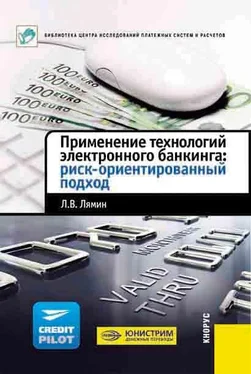 Леонид Лямин Применение технологий электронного банкинга: риск-ориентированный подход обложка книги