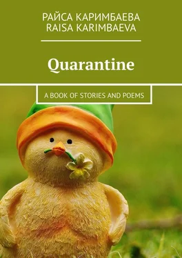 Райса Каримбаева Quarantine. A book of stories and poems обложка книги