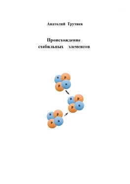 Анатолий Трутнев Происхождение стабильных элементов обложка книги