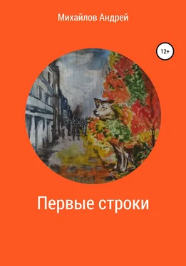 Андрей Михайлов Первые строки обложка книги