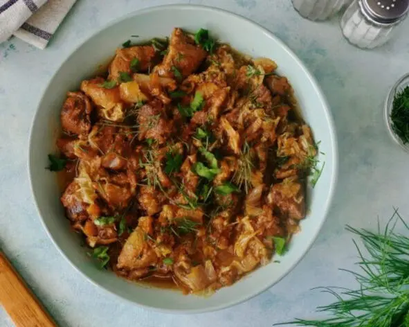 ИНГРЕДИЕНТЫ Растительное масло 30 миллилитров Лук 1 штука Мясо - фото 16