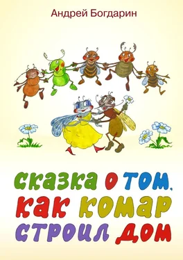 Андрей Богдарин Сказка о том, как комар строил дом обложка книги