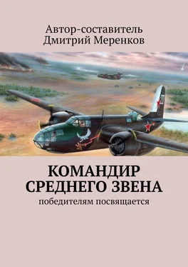 Дмитрий Меренков Командир среднего звена. Победителям посвящается обложка книги