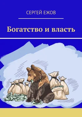 Сергей Ежов Богатство и власть обложка книги