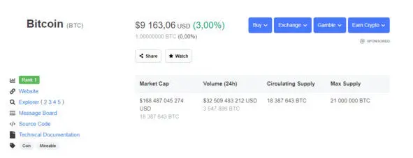 На текущий момент доступно 18 387 643 биткоинов из 21 000 000 Последний - фото 2