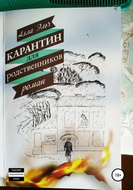 Алла Эльч Карантин для родственников обложка книги