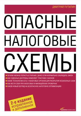 Дмитрий Путилин Опасные налоговые схемы обложка книги