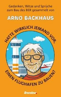 Arno Backhaus Hatte wirklich jemand vor, einen Flughafen zu bauen? обложка книги