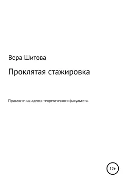 Вера Шитова Проклятая стажировка обложка книги