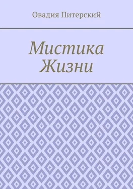 Овадия Питерский Мистика Жизни обложка книги