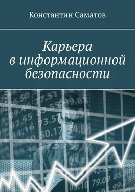 Константин Саматов Карьера в информационной безопасности обложка книги