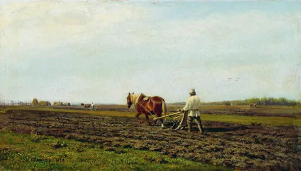 М К Клодт На пашне Подворная карточка семьи Д А Алиферкина 1й лист1901 - фото 16