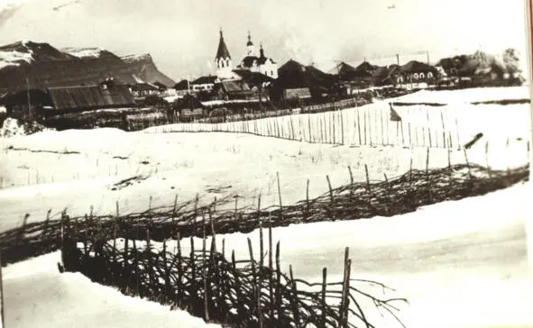 Тесинское Тесь Сибирское село основанное в конце XVII века в живописном - фото 2