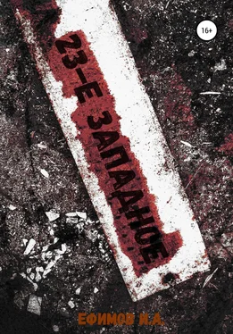 Илья Ефимов 23-е западное обложка книги