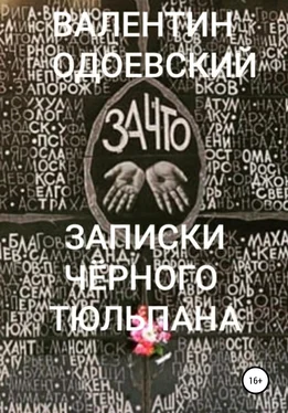 Валентин Одоевский Записки Чёрного Тюльпана обложка книги