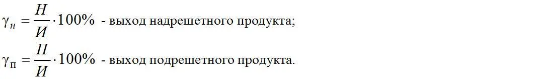Баланс продуктов по выходу Баланс продуктов по классу меньше крупности - фото 117