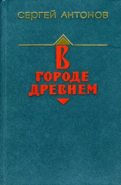 Сергей Антонов В городе древнем обложка книги