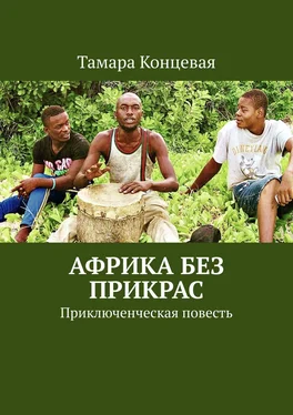 Тамара Концевая Африка без прикрас. Приключенческая повесть обложка книги