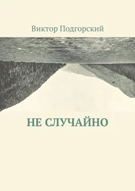Виктор Подгорский Не случайно обложка книги