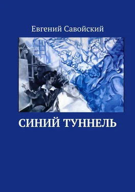 Евгений Савойский Синий туннель обложка книги