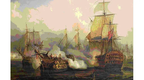 Battle of Trafalgar Bonaparte is preparing a landing across the English - фото 2