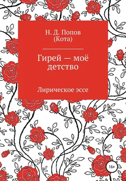 Николай Попов Гирей – моё детство обложка книги