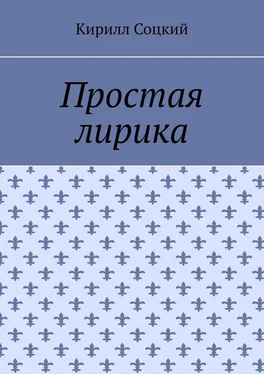 Кирилл Соцкий Простая лирика обложка книги