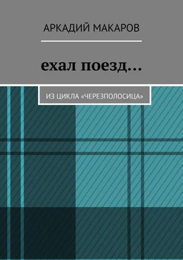 Аркадий Макаров Ехал поезд… Из цикла «Черезполосица» обложка книги