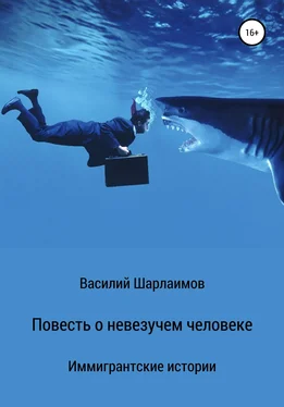 Василий Шарлаимов Повесть о невезучем человеке обложка книги