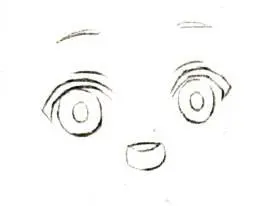 Draw the internal structure of the facial features Draw the highlights of the - фото 40