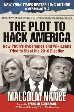 Malcolm Nance The Plot to Hack America обложка книги