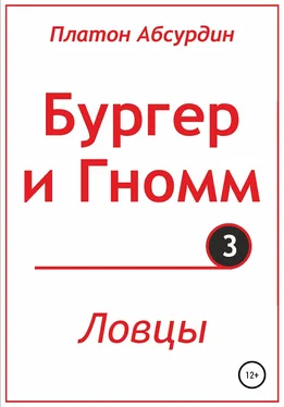 Платон Абсурдин Бургер и Гномм. Ловцы обложка книги