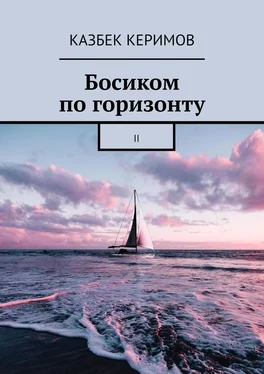 Казбек Керимов Босиком по горизонту. II обложка книги