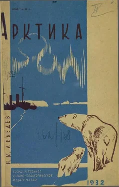 Н. Лебедев Арктика обложка книги