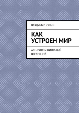 Владимир Кучин Как устроен мир. Алгоритмы цифровой Вселенной обложка книги