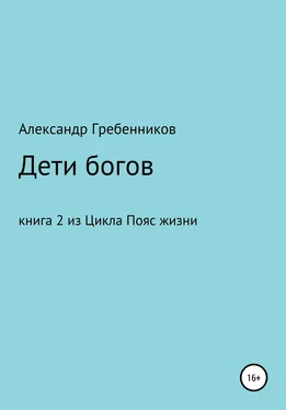 Александр Гребенников Дети Богов. Книга 2 из цикла «Пояс жизни» обложка книги