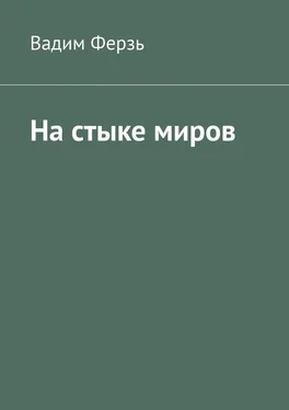 Вадим Ферзь На стыке миров обложка книги