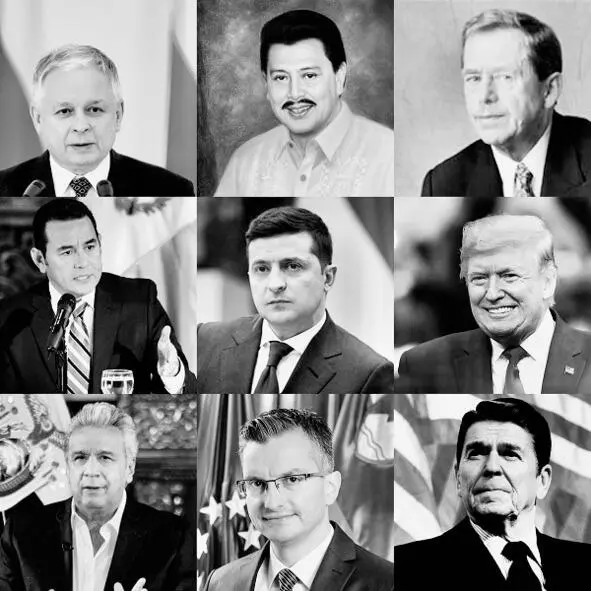Рис 16 Президенты с опытом работы в кино на эстраде и в шоу Название этой - фото 19