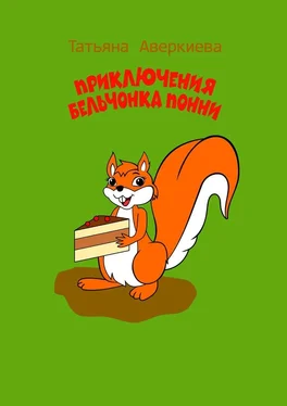 Татьяна Аверкиева Приключения бельчонка Понни обложка книги