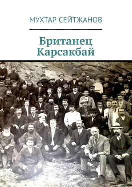 Мухтар Сейтжанов Британец Карсакбай обложка книги