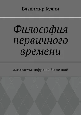 Владимир Кучин Философия первичного времени. Алгоритмы цифровой Вселенной обложка книги