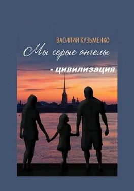 Василий Кузьменко Мы серые ангелы – цивилизация обложка книги