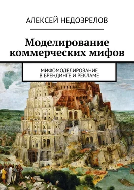 Алексей Недозрелов Моделирование коммерческих мифов. Мифомоделирование в брендинге и рекламе обложка книги