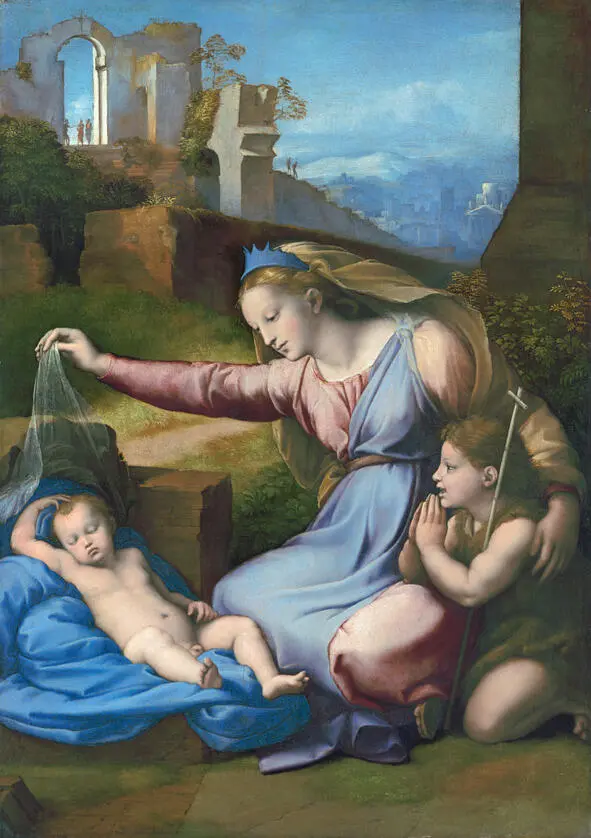 Мадонна с диадемой ок 15101511 г Прекрасное творение с любовью неземной - фото 4
