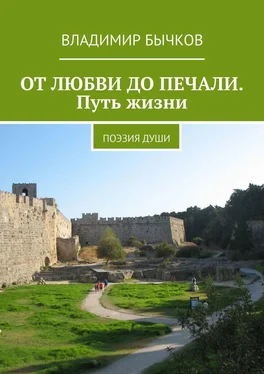 Владимир Бычков ОТ ЛЮБВИ ДО ПЕЧАЛИ. Путь жизни. Поэзия души обложка книги