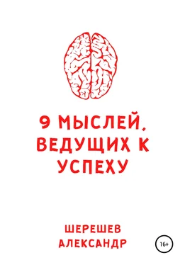 Александр Шерешев 9 мыслей, ведущих к успеху обложка книги