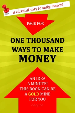 Page Fox One Thousand Ways to Make Money обложка книги