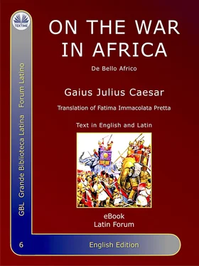 Gaius Julius Caesar On The War In Africa